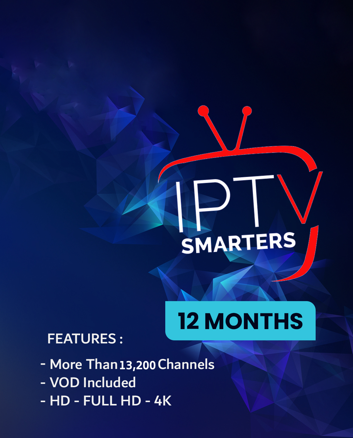 Smarters Pro Subscription 3 MONTHS PREMIUM